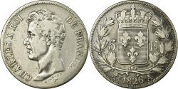 World Coins - Coin, France, Charles X, 5 Francs, 1826, Paris, , Silver, Gadoury:643