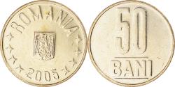 World Coins - Coin, Romania, 50 Bani, 2005, Bucharest, , Nickel-brass, KM:192