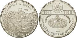 World Coins - France, Medal, Centenaire Première Guerre Mondiale, Bataille de Verdun