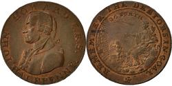 World Coins - Coin, Great Britain, John Howard, Halfpenny Token, , Copper