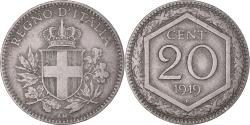 World Coins - Coin, Italy, Vittorio Emanuele III, 20 Centesimi, 1919, Rome, , Nickel