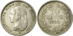 World Coins - Coin, Netherlands, Wilhelmina I, 10 Cents, 1892, , Silver, KM:116