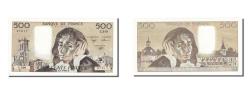 World Coins - Banknote, France, 500 Francs, 500 F 1968-1993 ''Pascal'', 1991, 1991-01-03