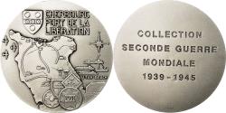 World Coins - France, Medal, Cherbourg Port de la Libération, , Silvered bronze