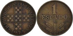 World Coins - Coin, Portugal, Escudo, 1975