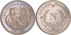 World Coins - France, Medal, Napoléon, de Consul à Empereur, , Copper-nickel