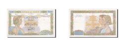 World Coins - Banknote, France, 500 Francs, 1939, 1941-01-09, VF(20-25), Fayette:32.12, KM:95a