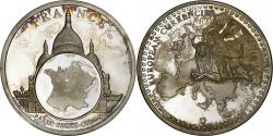 World Coins - France, Token, European Currencies, n.d., Copper Plated Silver,