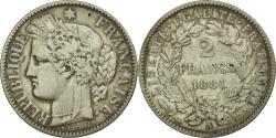 World Coins - Coin, France, Cérès, 2 Francs, 1881, Paris, , Silver, KM:817.1