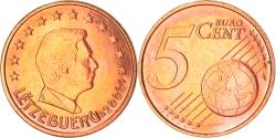 World Coins - Luxembourg, 5 Euro Cent, 2003, Utrecht, , Copper Plated Steel, KM:77