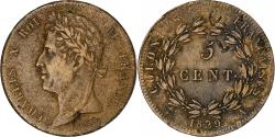 World Coins - French colonies, Charles X, 5 Centimes, 1829, Paris, Bronze, , KM:10.1