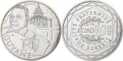 World Coins - France, 10 Euro, Guyane, 2012, Silver, , KM:1872