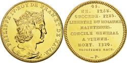 World Coins - France, Medal, Les Rois de France, Philippe IV, , Copper-Nickel Gilt