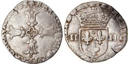 World Coins - Coin, France, Henri IV, 1/4 Ecu, 1604, Bayonne, , Silver, Duplessy:1224