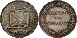 World Coins - France, Token, Chambre des Notaires d'Arras, Silver, Tasset,