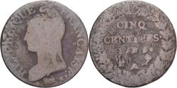 World Coins - Coin, France, Dupré, 5 Centimes, Paris, , Copper, Gadoury:126/126a
