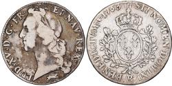 World Coins - France, Louis XV, Écu au bandeau, 1763, Orléans, Silver,