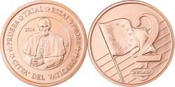 World Coins - Vatican, 2 Euro Cent, 2014, unofficial private coin, , Copper Plated Steel