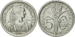 World Coins - Coin, FRENCH INDO-CHINA, 5 Cents, 1946, Paris, ESSAI, , Aluminum, KM:E40