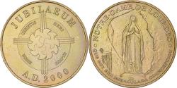 World Coins - France, Token, Touristic token, Notre Dame de Lourdes, Jubilaeum, Arts &