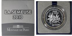World Coins - France, 10 Euro, Monnaie de Paris, Semeuse, Proof, 2010, Paris, Silver