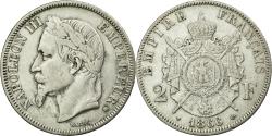 World Coins - Coin, France, Napoleon III, Napoléon III, 2 Francs, 1866, Strasbourg
