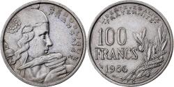 World Coins - France, 100 Francs, Cochet, 1956, Beaumont - Le Roger, Copper-nickel,