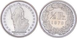 World Coins - Coin, Switzerland, 1/2 Franc, 1979, Bern, Proof, , Copper-nickel