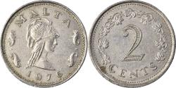 World Coins - Coin, Malta, 2 Cents, 1976