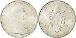 World Coins - Coin, VATICAN CITY, Paul VI, 500 Lire, 1964, , Silver, KM:83.2