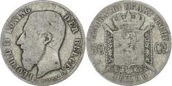 World Coins - Belgium, Leopold II, 50 Centimes, 1899, Silver, , KM:26