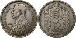 World Coins - Monaco, Louis II, 10 Francs, 1946, Paris, Copper-nickel,