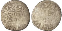 World Coins - Coin, France, Champagne, Guillaume I, Denarius, 1176-1202, Reims,