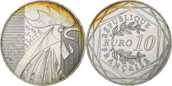 World Coins - France, 10 Euro, 2014, Coq, , Silver
