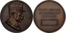World Coins - France, Medal, Comité Centrale du Centenaire, Maréchal Lyautey, 1954, Bronze
