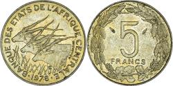 World Coins - Coin, Central African States, 5 Francs, 1978, , Bronze-Aluminium, KM:7
