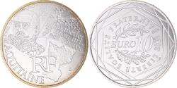 World Coins - France, 10 Euro, 2012, Paris, Aquitaine, , Silver, KM:1863