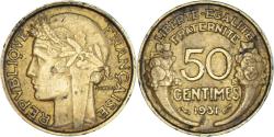 World Coins - Coin, France, Morlon, 50 Centimes, 1931, Paris, , Aluminum-Bronze