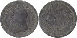 World Coins - Coin, France, Dupré, Decime, AN 8, Paris, , Bronze, KM:644.1