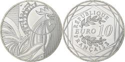 World Coins - France, 10 Euro, Coq, 2015, Monnaie de Paris, Silver,