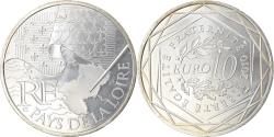 World Coins - France, 10 Euro, Pays de la Loire, 2010, Paris, , Silver, KM:1665
