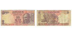 World Coins - Banknote, India, 10 Rupees, KM:89c, VF(30-35)