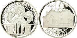 World Coins - San Marino, 10 Euro, Palladio, 2008, , Silver, KM:514