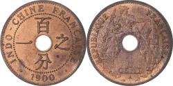 World Coins - Coin, FRENCH INDO-CHINA, Cent, 1900, Paris, , Bronze, KM:8