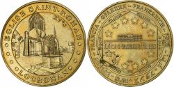 World Coins - France, Token, Locronan - Eglise Saint Ronan, 2009, Copper-nickel Aluminium