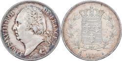 World Coins - France, Louis XVIII, 2 Francs, 1823, Paris, Silver, , Gadoury:513