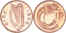 World Coins - Coin, Ireland, Penny, 1996