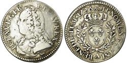 World Coins - Coin, France, Louis XV, 1/5 Écu aux branches d'olivier, 24 Sols, 1/5 ECU, 1726