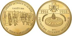 World Coins - France, Medal, Première Guerre Mondiale, Armée de Terre et de Mer