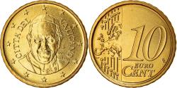 World Coins - VATICAN CITY, 10 Euro Cent, 2015, , Brass